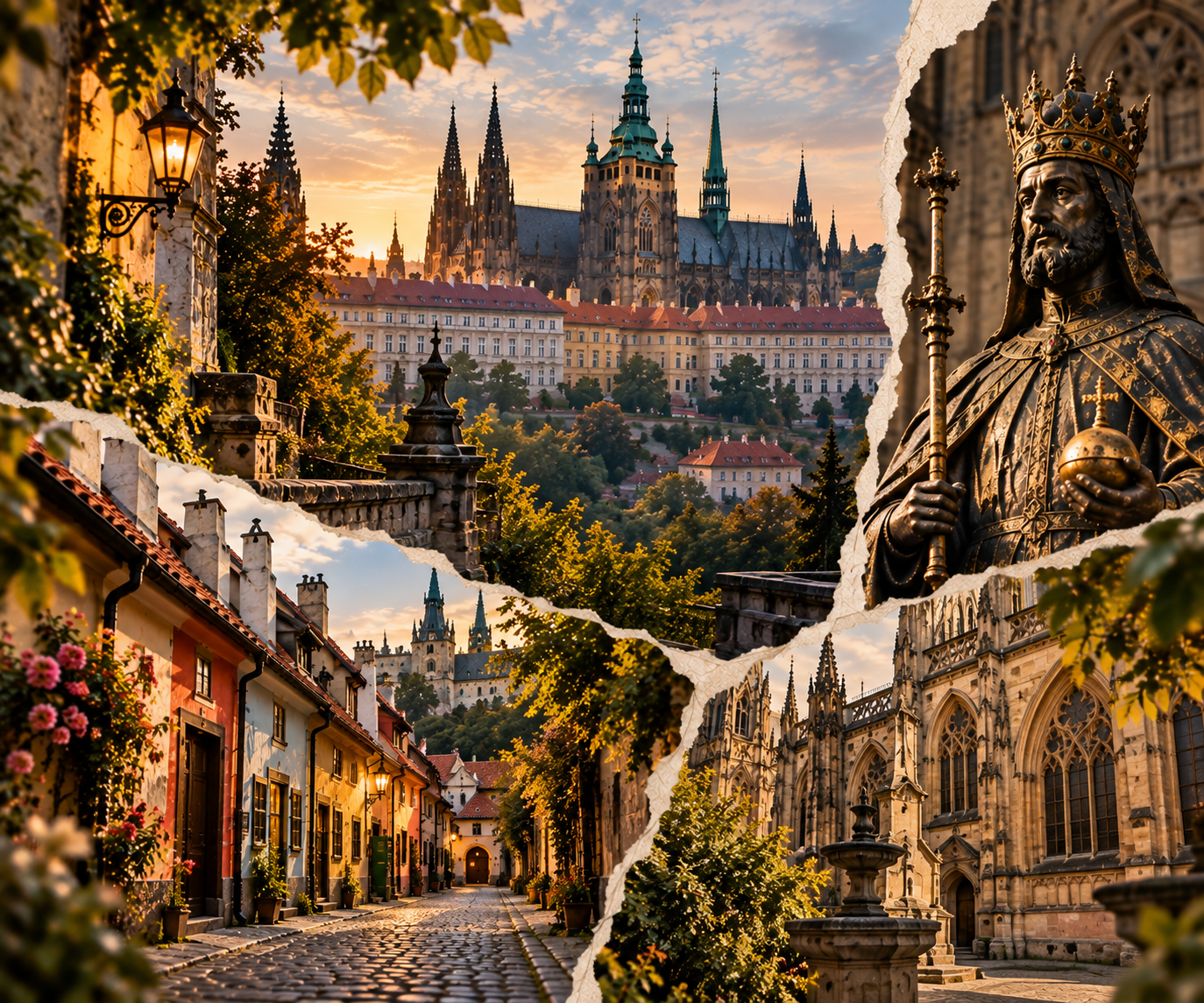 Prague Castle & New World